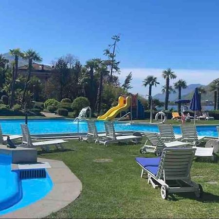 Appartamento Con Piscina E Sauna Bissone Zewnętrze zdjęcie