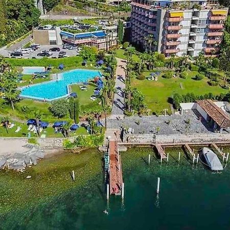 Appartamento Con Piscina E Sauna Bissone Zewnętrze zdjęcie
